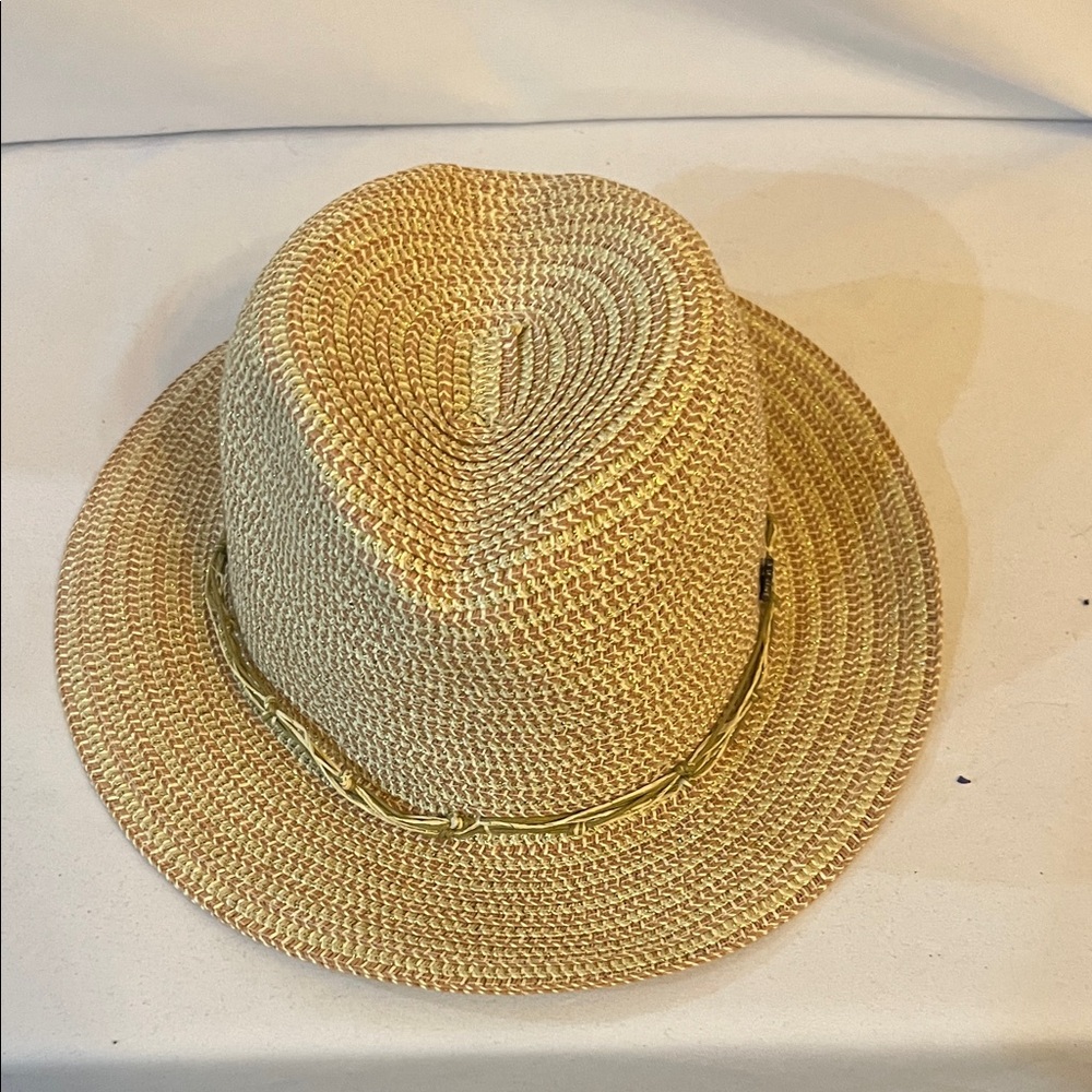 Tommy Bahama Tan Straw Hat